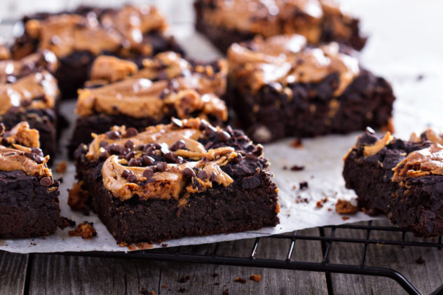 Vegan Cold Brew Coffee Brownies