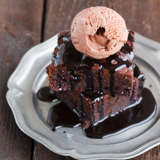 Vegan Cold Brew Coffee Brownies