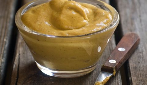 Mustard sauce made from Cold Brew Coffee