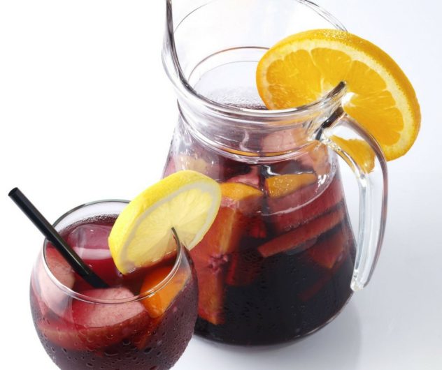 Raspberry lemon cold brew coffee