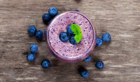 Blueberry Coffee Shake