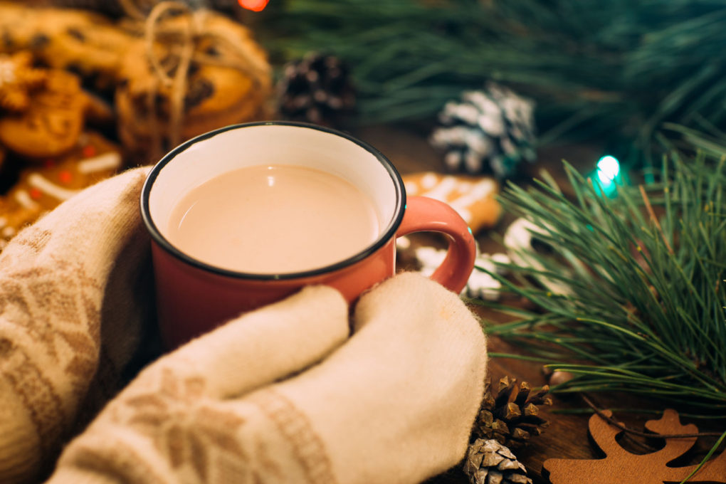 gingerbread latte with cold brew coffee