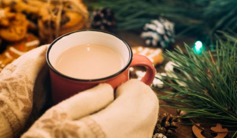 gingerbread latte with cold brew coffee